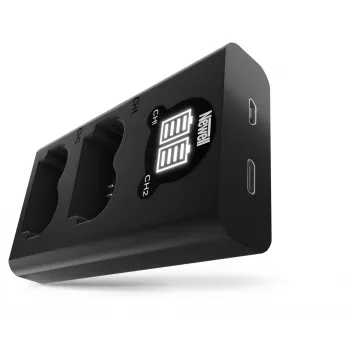 Newell Dual-Channel DL-USB-C Laadija Fujifilm NP-W235 Akudele