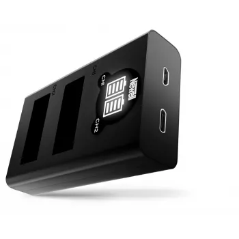 Newell kahe kanaliga USB-C laadija GoPro AHDBT-901 akudele