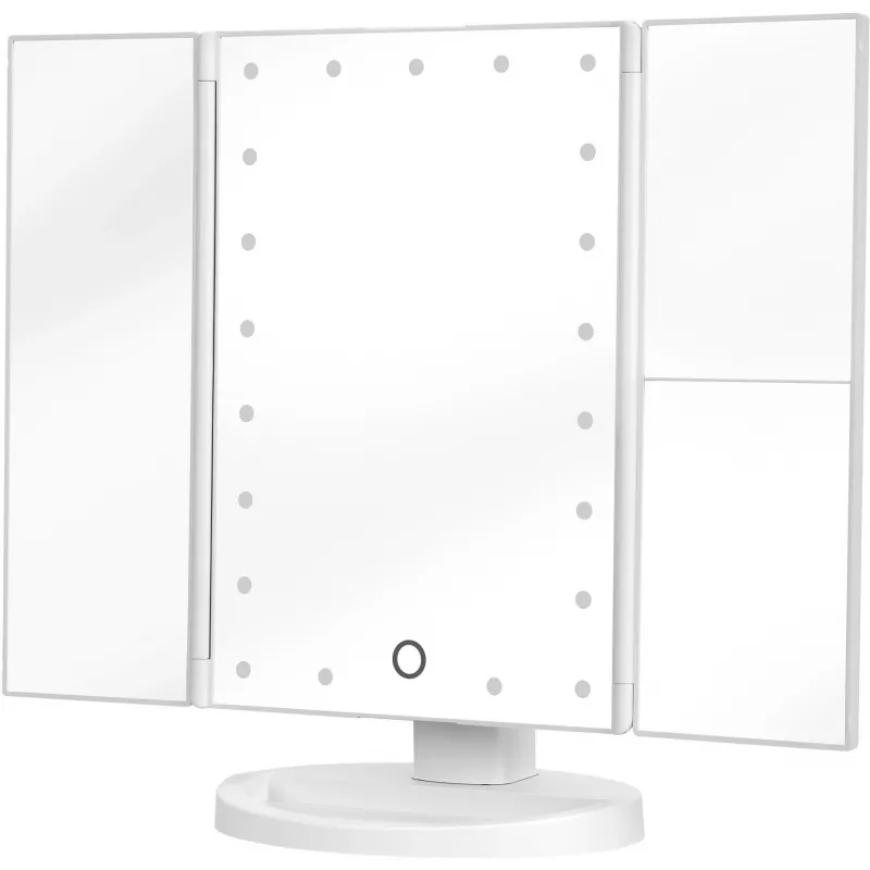 Humanas HS-ML04 LED-peegel meigiks valgustusega - Valge