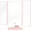 Humanas HS-ML04 LED-meigipeegel valgustusega - Roosa