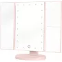 Humanas HS-ML04 LED-meigipeegel valgustusega - Roosa