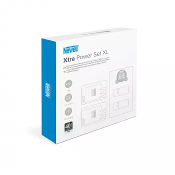 Newell DL-USB-C kahe kanaliga laadijakomplekt koos 2x NP-F570 akuga Sony jaoks