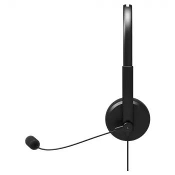 MOZOS MTX1091ECO Juhtmega pealeasetatav kõrvaklapp mikrofoniga USB-A