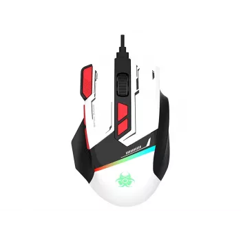 Tracer GameZone Spectra RGB juhtmega mänguhiir, 7200 DPI, valge (TRAMYS47840)