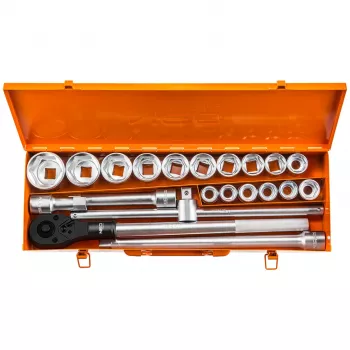 NEO TOOLS Pistikupesa mutrivõtmed 3/4 tolli, 21-osaline komplekt
