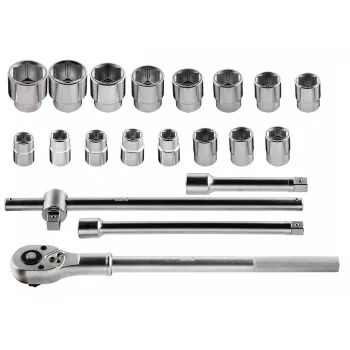 NEO TOOLS Pistikupesa mutrivõtmed 3/4 tolli, 21-osaline komplekt