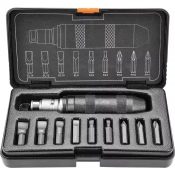 NEO TOOLS Impact Screwdriver Set, 11 Pieces