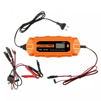 NEO TOOLS automaatlaadija 10A/160W, 3-200Ah, pliiaku/AGM/GEL akudele