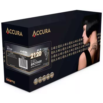 ACCURA Ühilduv toonerikassett Brother TN-2110/TN-2115/TN-2120/TN-2125 asendamiseks (Must, suure tootlusega)