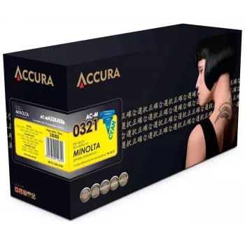 ACCURA Ühilduv toonerikassett tsüaan (TN-321C asendus) Konica Minolta bizhub C224/C284/C364/C224e/C284e/C364e jaoks