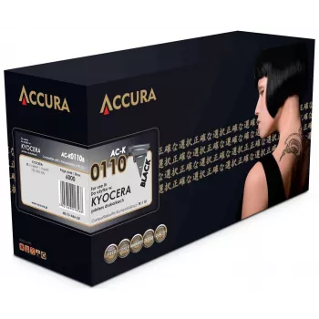ACCURA Ühilduv toonerikassett Kyocera TK-110 jaoks (must, 6000 lehekülge)