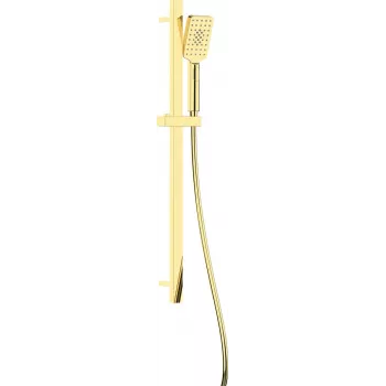 DEANTE Neo Fresh 3-funktsiooniline dušikomplekt siiniga, kroom, 100 mm käsidušš, 600 mm siin, 1500 mm voolik
