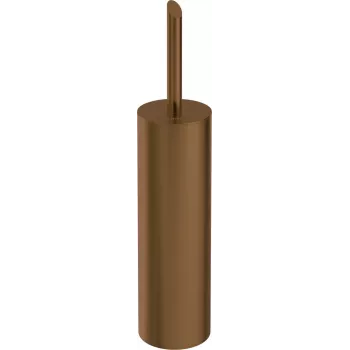 DEANTE Freestanding Toilet Brush Set with Stainless Steel Holder, Matt Silver, 38 cm