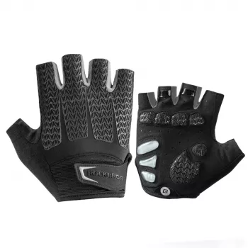 ROCKBROS Cycling Gloves S169BGR XXL with Gel Inserts - Grey