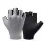 Rockbros Cycling Gloves Short Finger Breathable Size L Grey