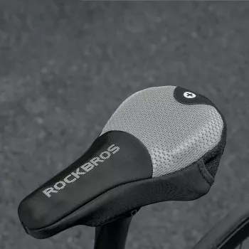 Rockbros Bicycle Saddle Cover Cushion Size L - Black