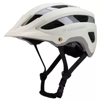WOZINSKY MTB Kiiver eemaldatava visiiriga, kerge, 57-62 cm - Pastelroheline