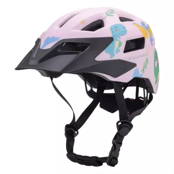 Wozinsky laste MTB jalgrattakiiver eemaldatava visiiriga 52-56 cm - roosa