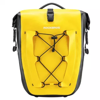 ROCKBROS Jalgratta Sadulakott 25-32L Veekindel Kollane