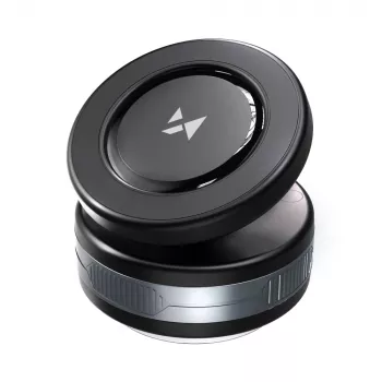 Wozinsky WUSQ-01 autohoidik Qi-juhtmevaba laadijaga, MagSafe ühilduv - must