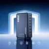 Wozinsky 240W GaN QC3 laadimisjaam - must
