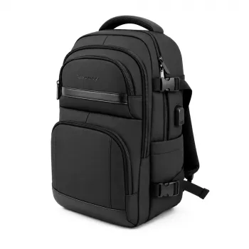 Wozinsky WPW-20L Reisikott sülearvuti taskuga kuni 15 inch, 40x20x25 cm, käsipagas, 20L - Must