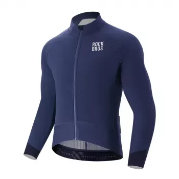 ROCKBROS YDWT014 Talvine Jalgrattajope Kahekordne Fliis XL Sinine