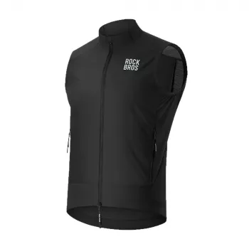 ROCKBROS YDMJ003 Tuulekindel Jalgrattavest, XL, Must