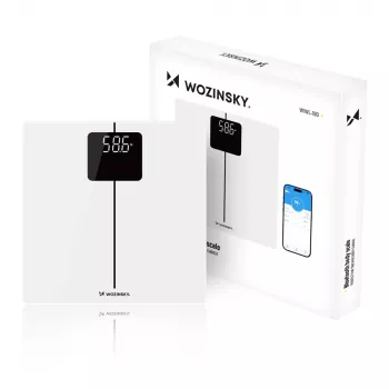 Wozinsky WIWL-180 nutikas vannitoakaal Bluetooth, valge