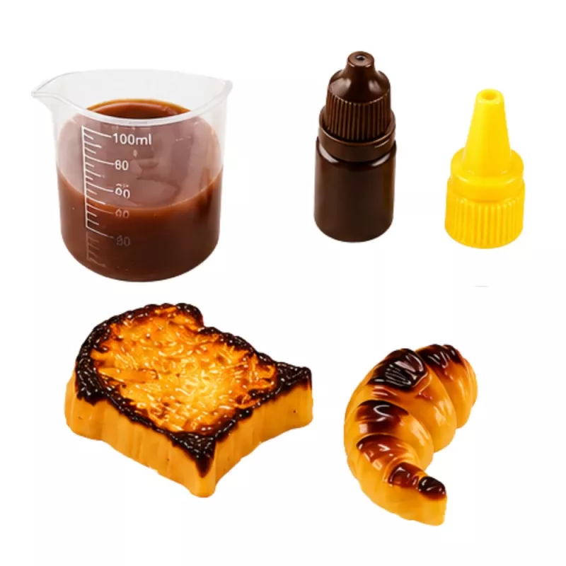 LEAN TOYS Creative Plastic Kit Creating Squishy Decorative Baking Cookies DIY