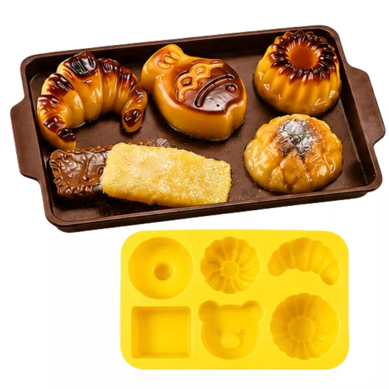 LEAN TOYS Creative Plastic Kit Creating Squishy Decorative Baking Cookies DIY