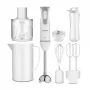 ZELMER ZHB4555S 1000W saumikser, hõbe/must, roostevabast terasest tera, muudetava kiirusega turbo funktsiooniga, hakkija 500ml, vispel, tops 700ml