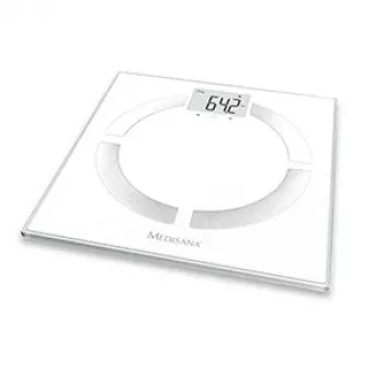 Eldom TWO610 Elektrooniline vannitoakaal, 180 kg, karastatud klaas, must/läbipaistev