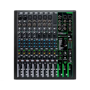 Mackie ProFX12v3 12-kanaliline analoogmikser USB-heliinterface'i ja efektidega