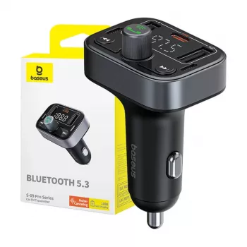 Baseus S-09 Pro Bluetooth FM Transmitter (Must)