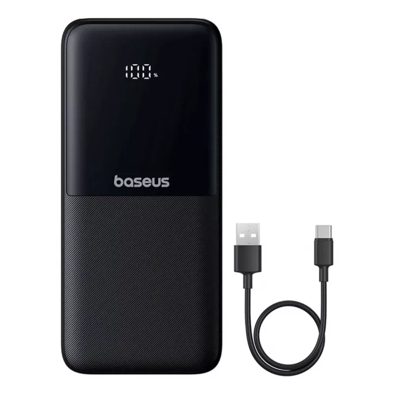 Baseus Lipow 10000 mAh 22.5W Power Bank Must