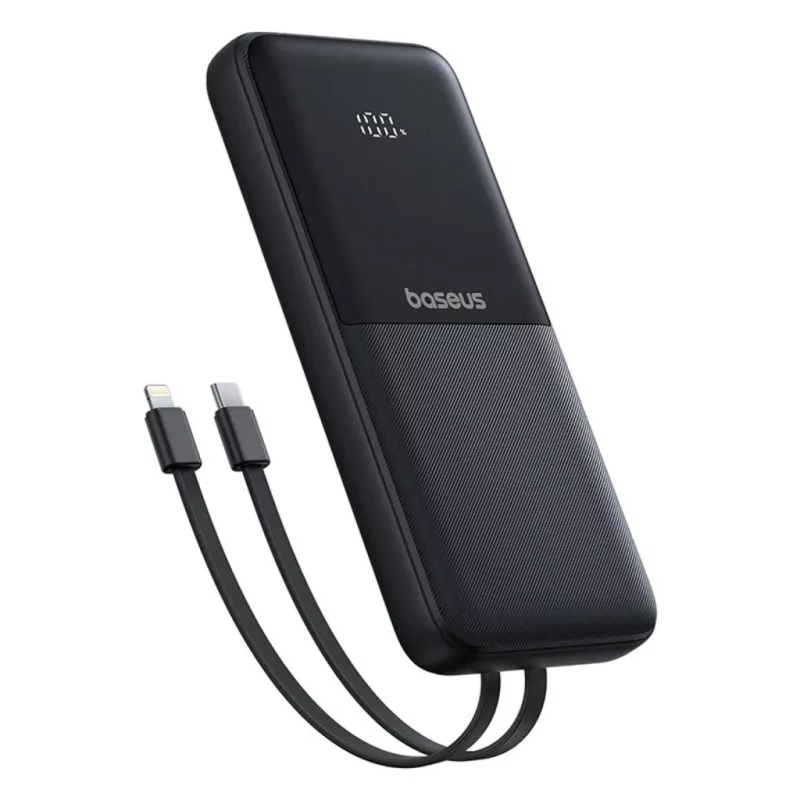 Baseus Lipow 10000 mAh 22.5W Power Bank Must
