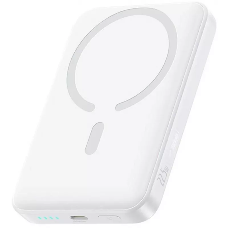 Baseus EnerFill FM11 Ultra-Mini 10000 mAh 22.5W MagSafe Ühilduv Toitepank Valge