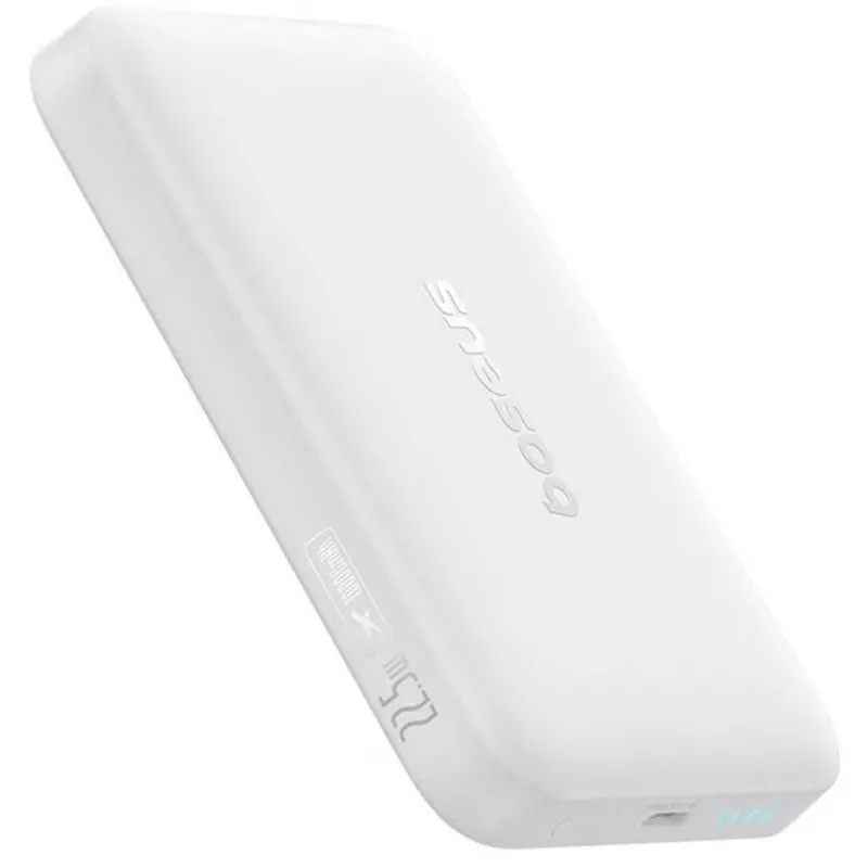 Baseus EnerFill FM11 Ultra-Mini 10000 mAh 22.5W MagSafe Ühilduv Toitepank Valge