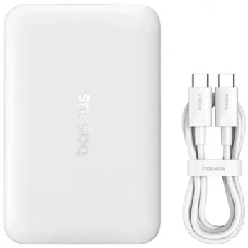 Baseus EnerFill FM11 Ultra-Mini 10000 mAh 22.5W MagSafe Ühilduv Toitepank Valge