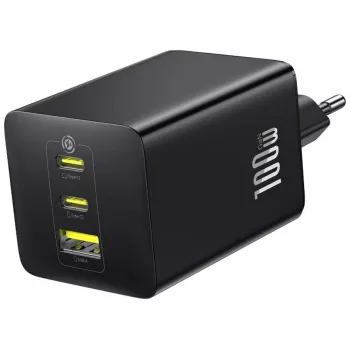 Baseus EnerFill FE11 100W 2 x USB-C + USB-A Laadija - Must