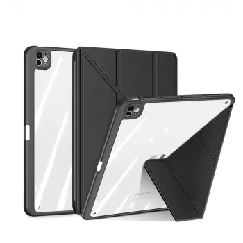 Dux Ducis Magi ümbris iPad Pro 11 (2024/2025) jaoks alusega - Must