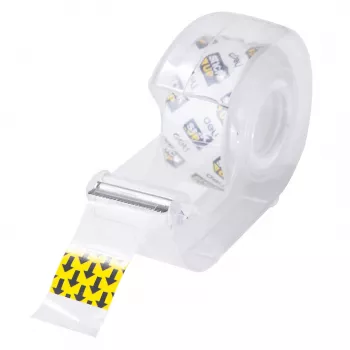 Deli läbipaistev kleepuv teip koos dosaatoriga D260804, 18 mm x 7 m