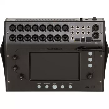 Allen & Heath CQ18T Digital Mixer 16 mikrofoni eelvõimendiga, 96kHz, 7-tolline puuteekraan, Wi-Fi ja Bluetooth
