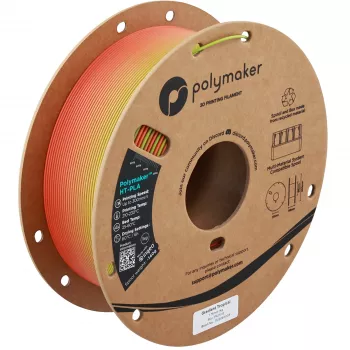 Polymaker HT-PLA 3D-printeri filament, 1,75 mm, 1 kg, Gradient Tropical