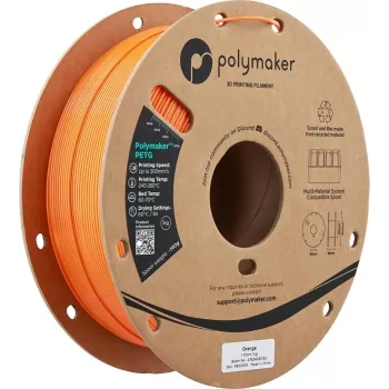 POLMASK PETG 1.75mm Orange 1kg Polymaker 3D Filament (PB05005)
