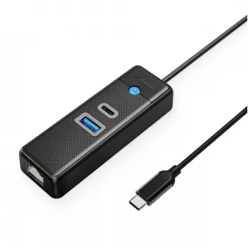 ORICO PW3UR25-C3 USB-C Hub 3-Port USB-A 3.0 USB-C 3.0 2.5G Ethernet 0.15m Must