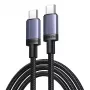 UGREEN USB-C to USB-C PD 100W 5A 3m kaabel - Must