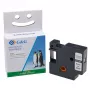 G&G Sildilint 12mm x 7m Must Läbipaistval Sobib Dymo D1/45010/S072050