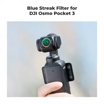 KF Filtr Blue Streak Anamorfne Filter + Karastatud Klaasist Ekraanikaitse 2-in-1 DJI Osmo Pocket 3 / 4 jaoks